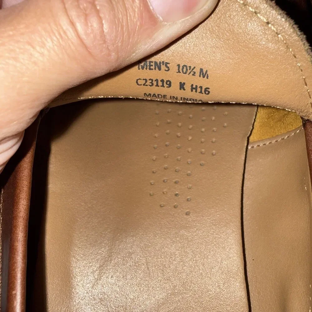 Cole Haan Pinch Grand OS Penny Loafers Mens 10.5 M British Tan Leather Shoes